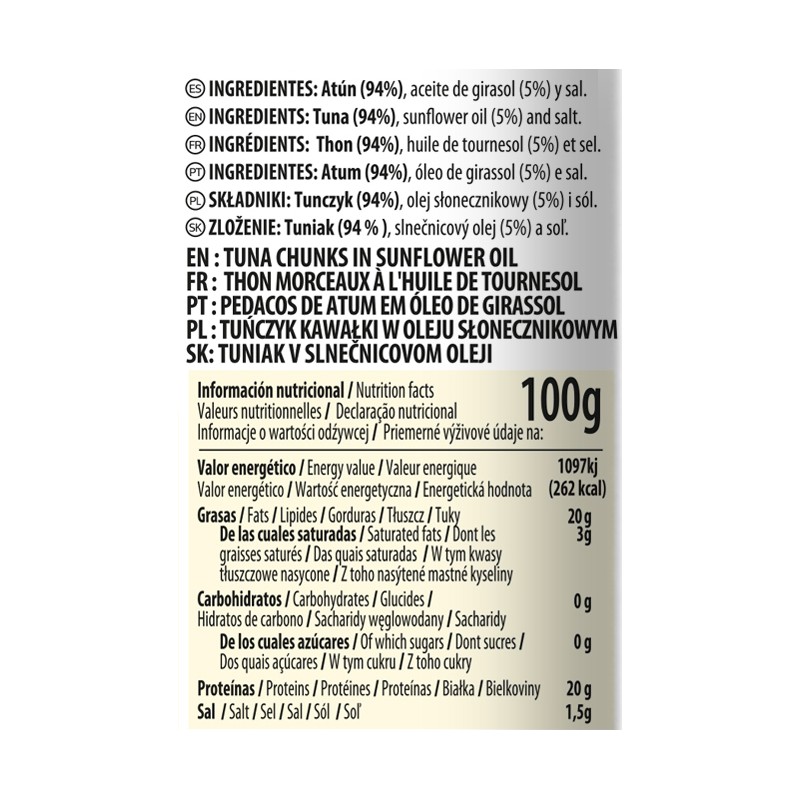 Pack atún en aceite de girasol Soleado