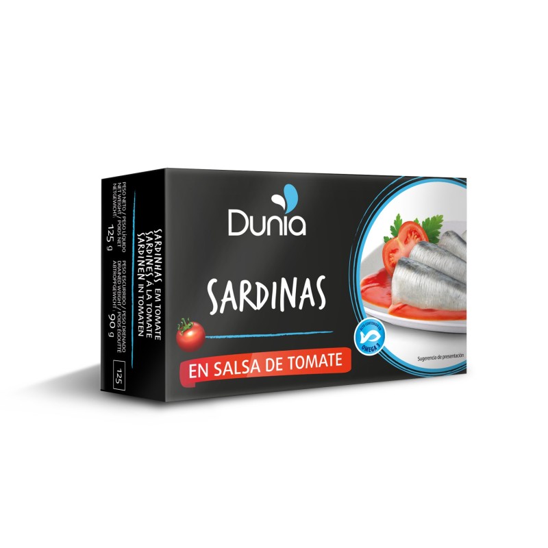 Sardinas en salsa de tomate