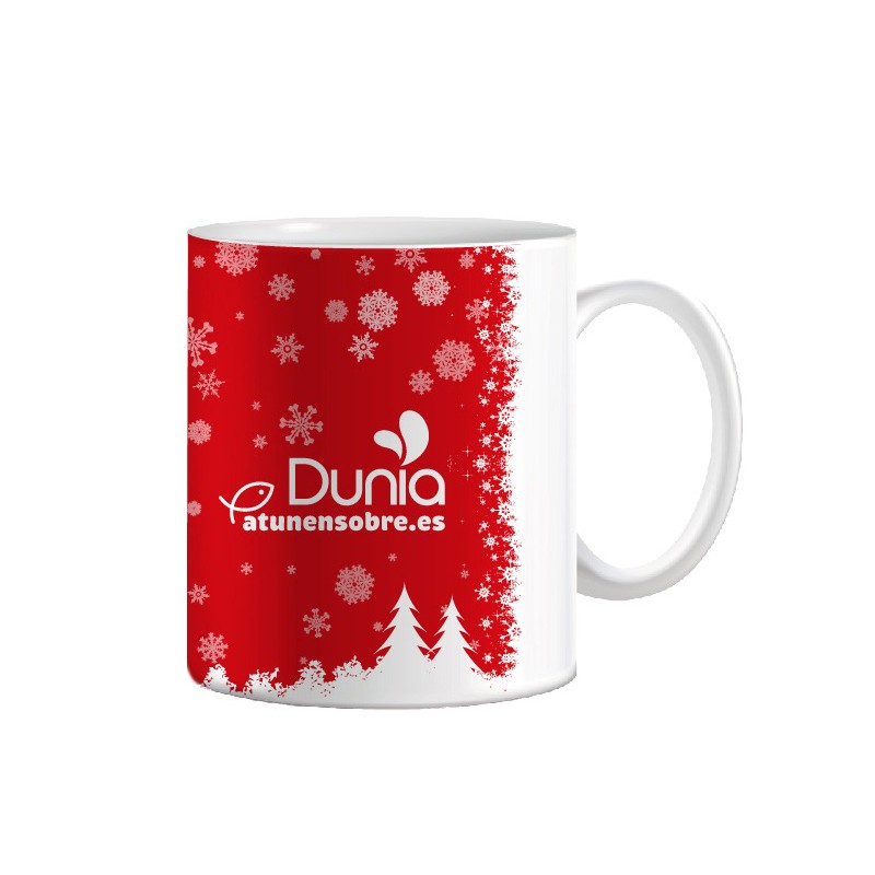 Taza navidad en sobre