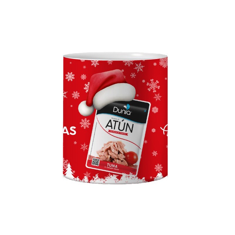 Caneca de Natal em envelope