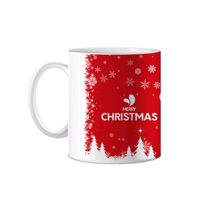 Caneca de Natal em envelope