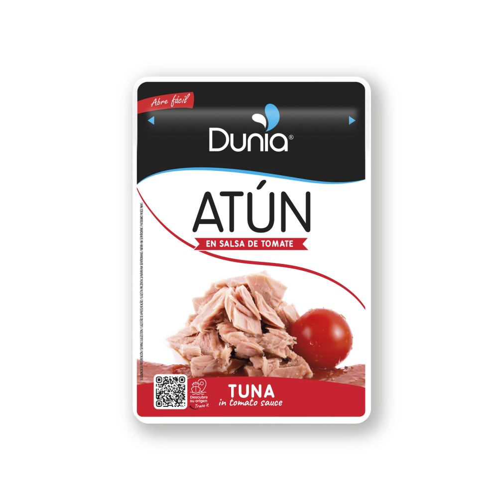 Atún en salsa de tomate Dunia en sobre