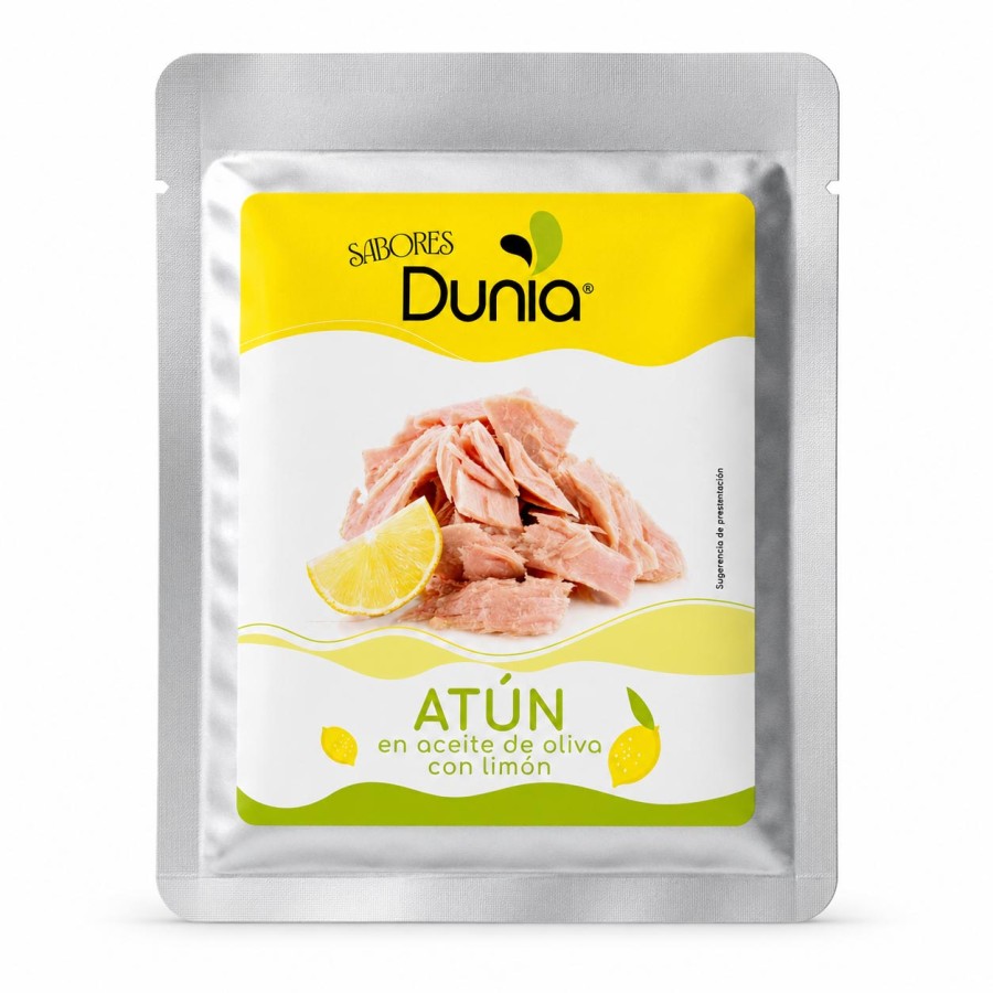 Atún en aceite de oliva con limón