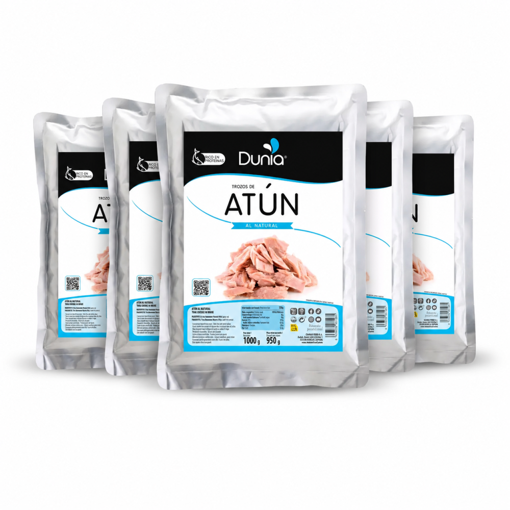 Pack 5x Atún al natural 1 Kg