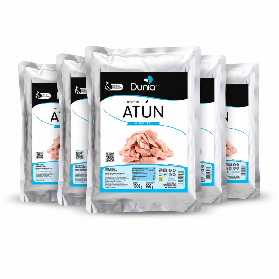 Pack 5x Atún al natural 1 Kg