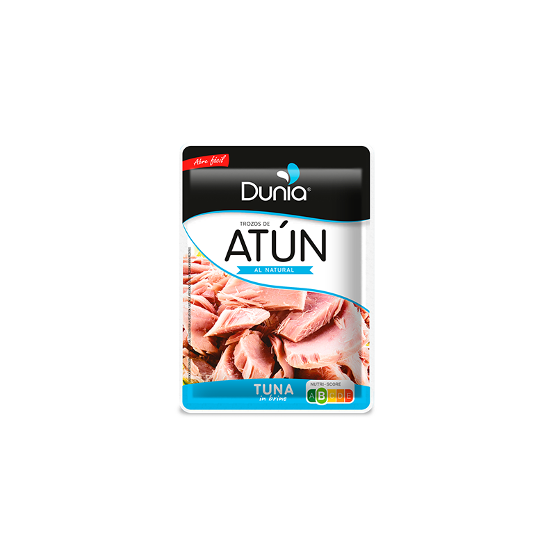 Atún al natural en sobre Dunia