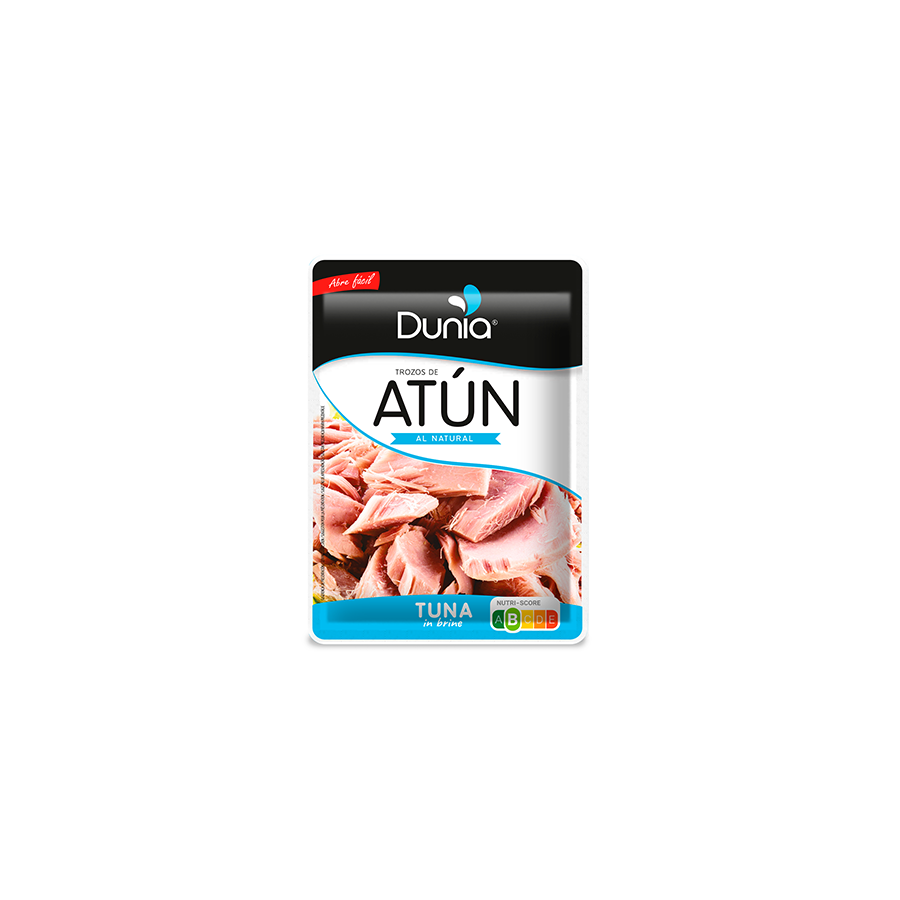 Atún al natural en sobre Dunia