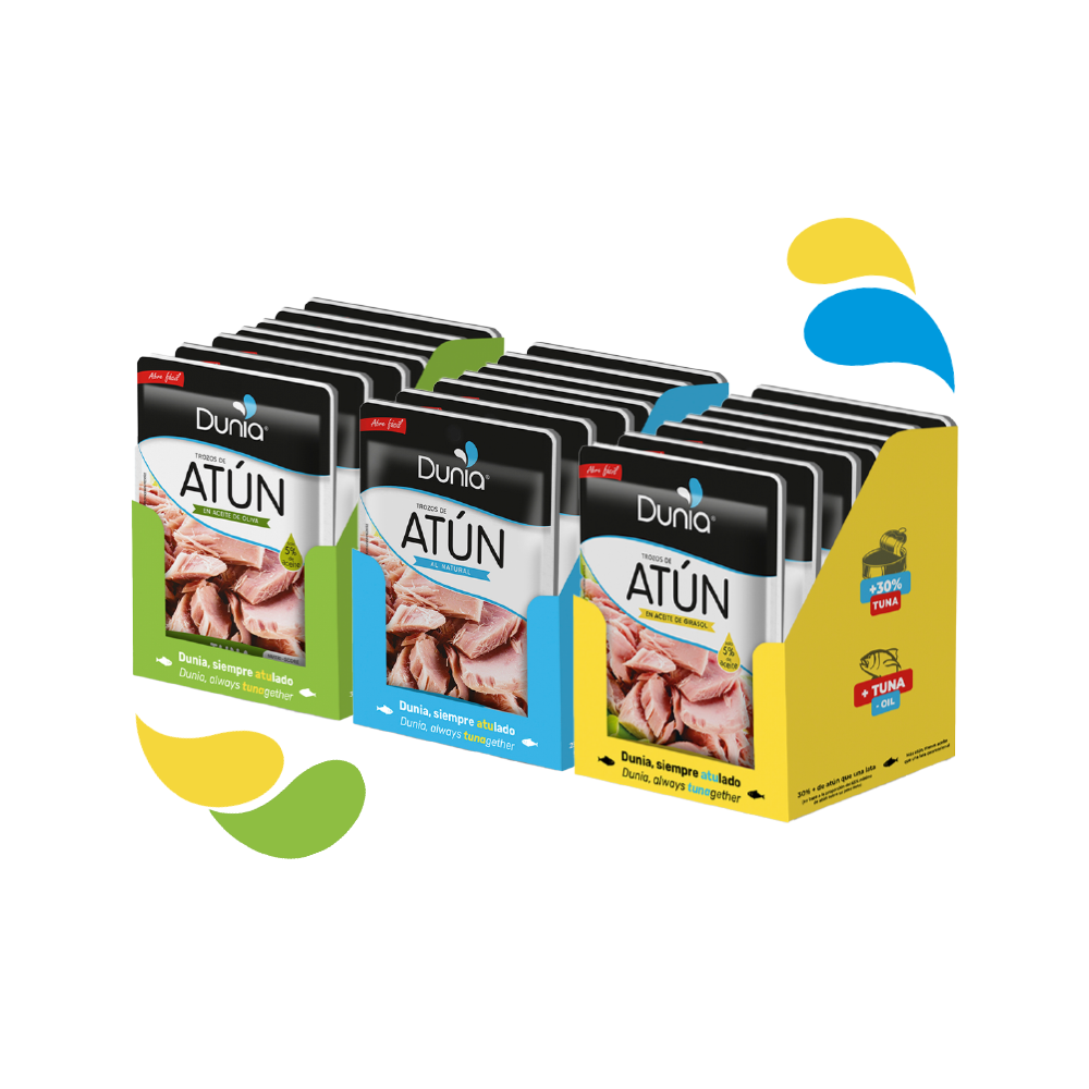 Pack Triple Sabor Atún en sobres