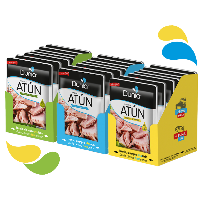 Pack Triple Sabor Atún en sobres