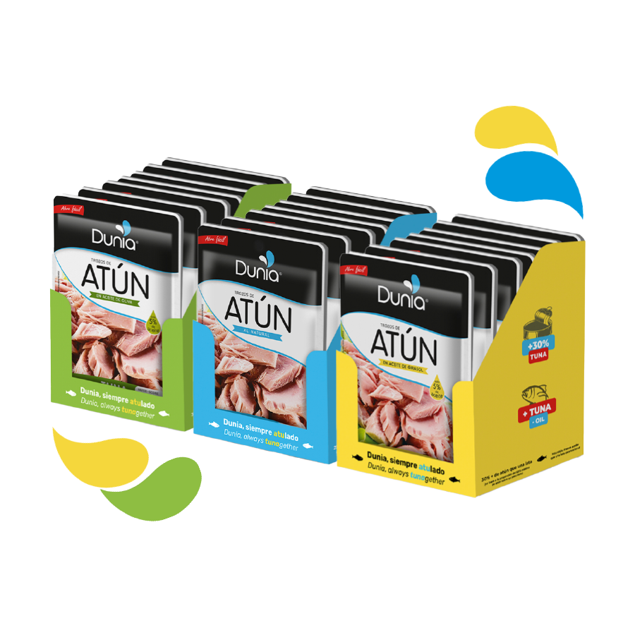 Pack Triple Sabor Atún en sobres