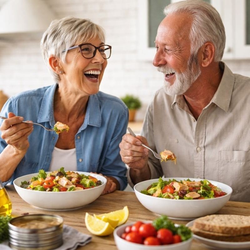 Atún para personas mayores: beneficios para músculos, memoria y facilidad digestiva