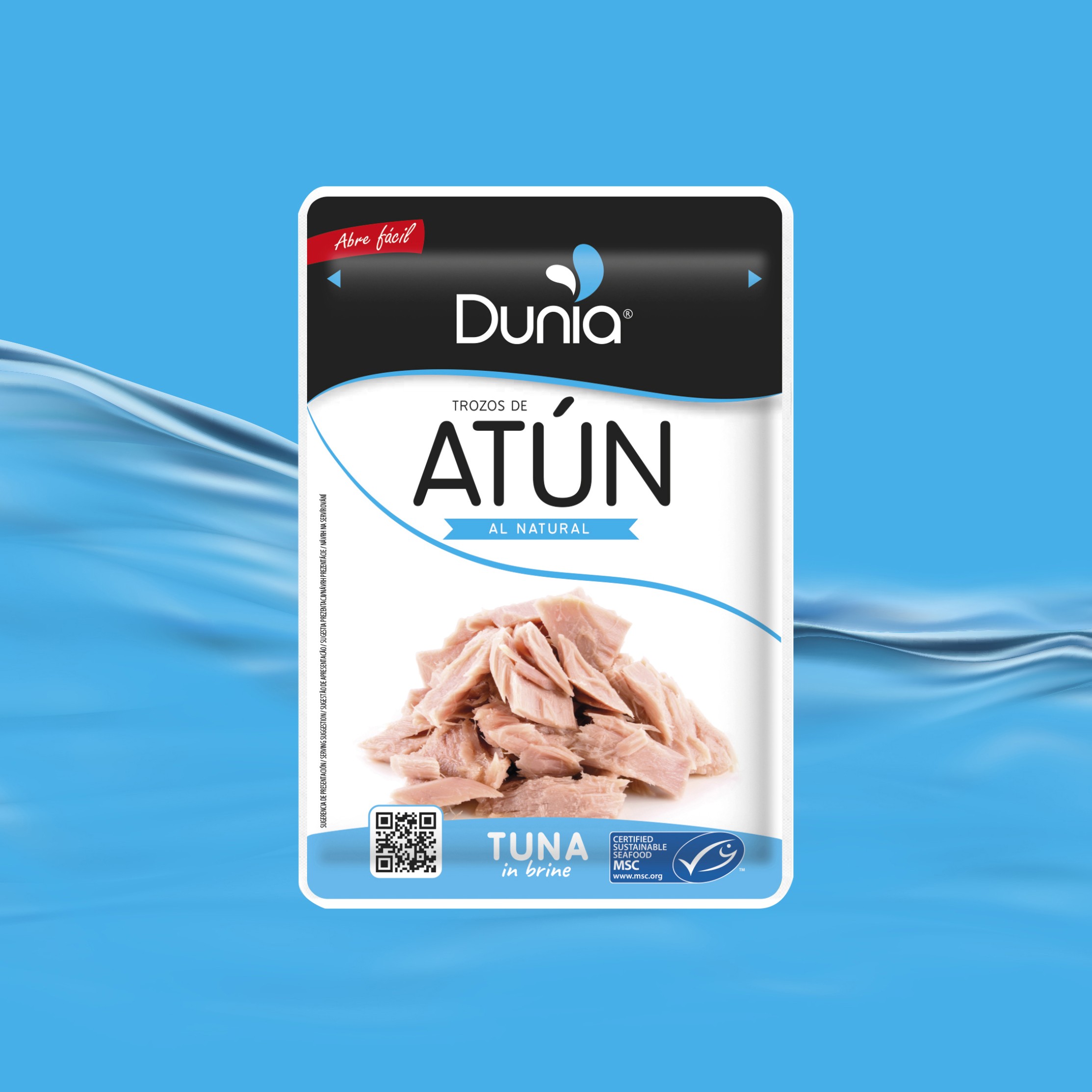 Atún en sobre Dunia al natural