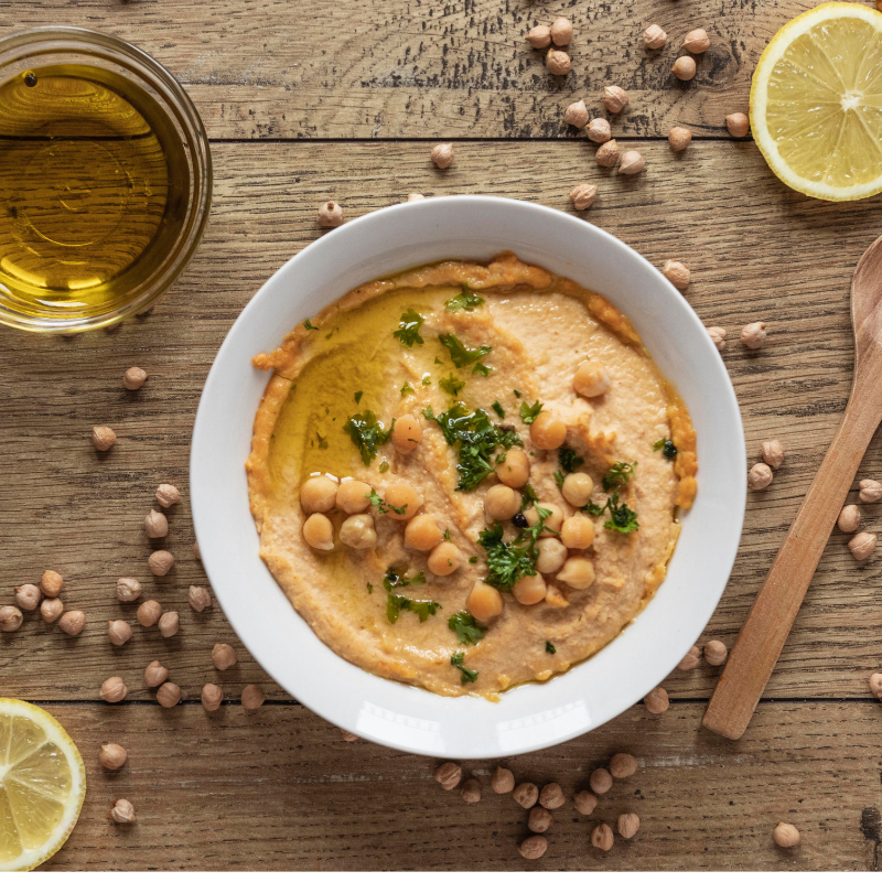 Ensalada de garbanzos con atún