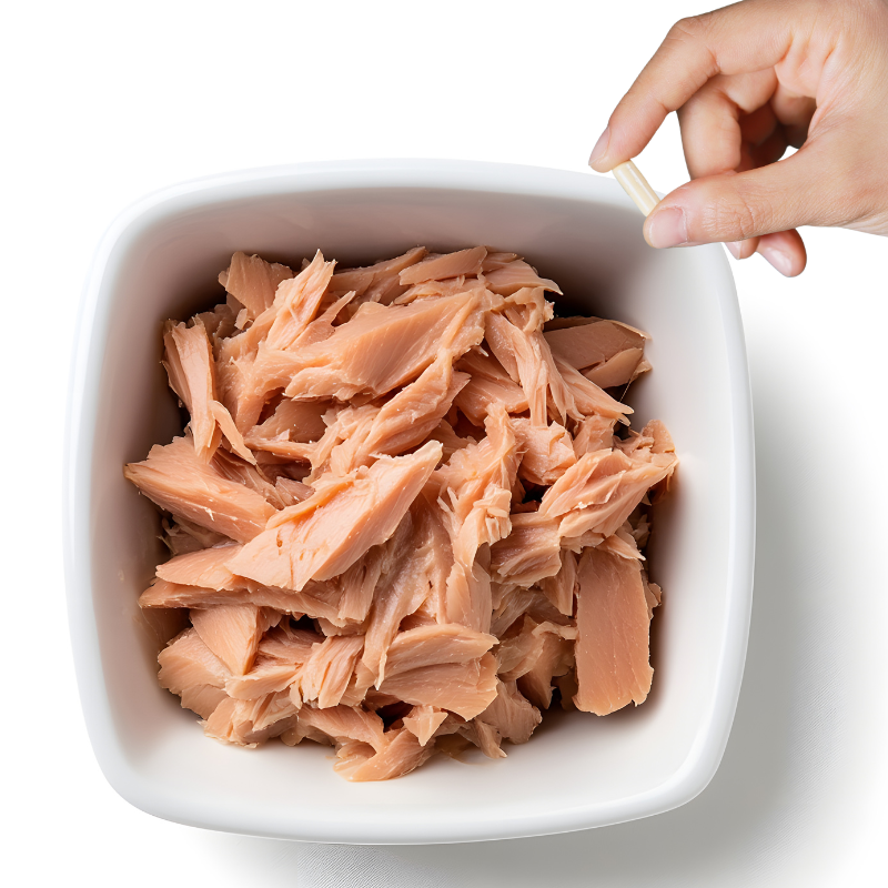 Vitaminas B y D en el atún 