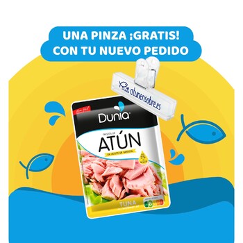 Se nos ha ido la pinza otra vez… ¡y ahora va directa a todos tus pedidos! 😜

Sabemos que terminarás usándola para cerrar el atún, la bolsa de patatas… o incluso para tender la ropa (no te juzgamos 😂). Pero la intención es buena: queremos que, si alguna vez no te acabas tu sobrecito de atún Dunia de una sentada (cosa difícil, lo sabemos 🤤), tengas cómo cerrarlo bien hasta la próxima.

✨ Y lo mejor: son totalmente GRATIS con todos los pedidos. ✨

Así que, si se nos va la pinza, ¡que sea para regalarte cosas útiles! 🎁💙

#dunia #regalo #atunensobre