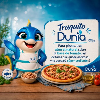 👉 ¿Lo sabías? 👀

El tipo de atún que usas puede cambiar por completo tu pizza 🍕