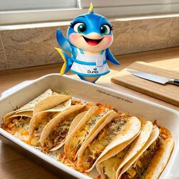 MINI TACOS GRATINADOS: El "salva-cenas" @cocinacercadelmar

¿Poco tiempo? ⏱️ ¿Mucha hambre? 🤤 No se diga más. Con solo **4 ingredientes** y nuestra Dunia al mando, tienes lista una cena de 10 en lo que tardas en elegir qué ver en la tele.

¡Guárdate esta receta porque la vas a repetir TODAS las semanas! 👇

📝 Ingredientes:
 
* 🐟 2 sobres de **Atún Dunia en Salsa de Tomate** (¡sabor a tope sin manchar nada!)
 * 🌽 2 latas pequeñas de **Maíz dulce Dunia**
 * 🌮 10 mini tortillas de trigo o maíz
 * 🧀 Mozzarella rallada (sed generosos, ¡que estire!)
 * 🌿 Orégano (opcional, pero le da el toque PRO)
 👩‍🍳 Elaboración:
 
1. **El Mix:** En un bol, mezcla el atún con el maíz. ¡Huele de maravilla!
 
2. **El Relleno:** Rellena cada mini tortilla con la mezcla y colócalas bien juntitas en un molde apto para horno o Airfryer. Así se mantienen en pie y el queso se queda arriba.
 
3. **El Toque Final:** Cubre con la mozzarella y al horno/Airfryer a **200°C** hasta que el queso esté doradito y burbujeante.
 
4. **¡A disfrutar!** Espolvorea un poco de orégano y... ¡listos!

Rápido, saludable y con todo el sabor del mar. 🌊✨

**💬 ¿Eres más de horno o de Airfryer? ¡Cuéntanos tu truco para que queden extra crujientes!**

AtunDunia RecetasFaciles CenasRapidas HealthyFood MiniTacos AtunEnSobre RecetasAirfryer DuniaFoods
**¿Qué te parece? Si te gusta, ¡palante con la publicación!** 🚀