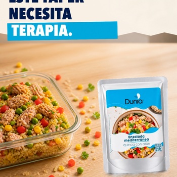 Hay tuppers que vienen sin ganas de vivir.

Y luego está este: quinoa, atún, guisantes, maíz y pimiento rojo. Una Mediterránea que no necesita hacer un máster para alegrarte la comida.

Diagnóstico: el táper estaba para terapia. 
Tratamiento: caso cerrado.

¿El tuyo hoy está para terapia o para presumir? 👀

Guarda este carrusel para el próximo táper en crisis.

#AtunEnSobre #EnsaladaMediterranea #Tupper
