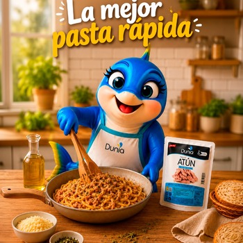 ¿Poco tiempo y ganas de pasta? 🍝✨ 
Esta receta cremosa con atún Dunia se hace en una sola sartén y queda BRUTAL 😍

👨‍🍳 Paso a paso:

1️⃣ Sofríe unos ajos laminados con un chorrito de aceite de oliva. 
2️⃣ Añade tomate entero y aplástalo bien mientras cocina. 
3️⃣ Incorpora tomate concentrado, nata para cocinar y un poco de caldo de verduras. 
4️⃣ Añade la pasta directamente a la sartén y cocina hasta que quede perfecta. 
5️⃣ Termina con nuestro atún al natural Dunia y mezcla todo bien 💙

Fácil, rápida y con muchísimo sabor 🙌

🧑‍🍳 @cocinacercadelmar 
🐟 @atunensobre 
🍅 @duniafoodsl

#pasta #recetafacil #atun #pastareceta #comidarapida